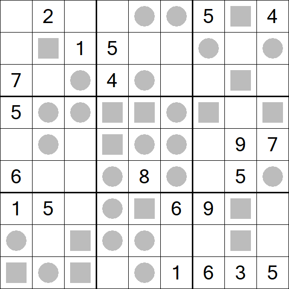 Even-Odd Sudoku - Difficile