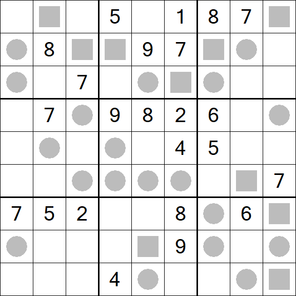 Even-Odd Sudoku - Difficile