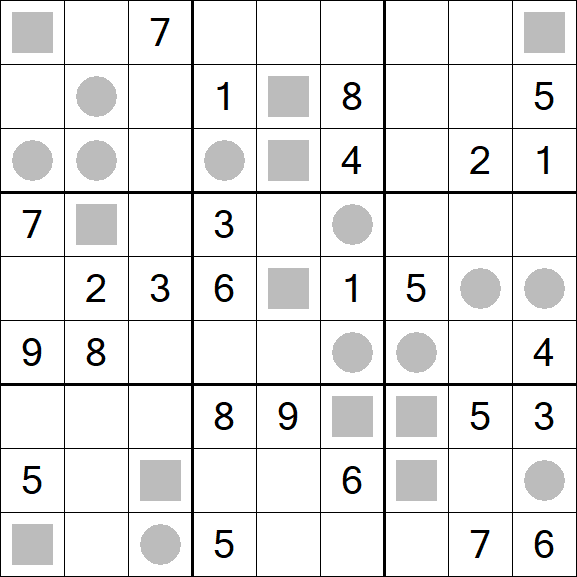 Even-Odd Sudoku - Difficile