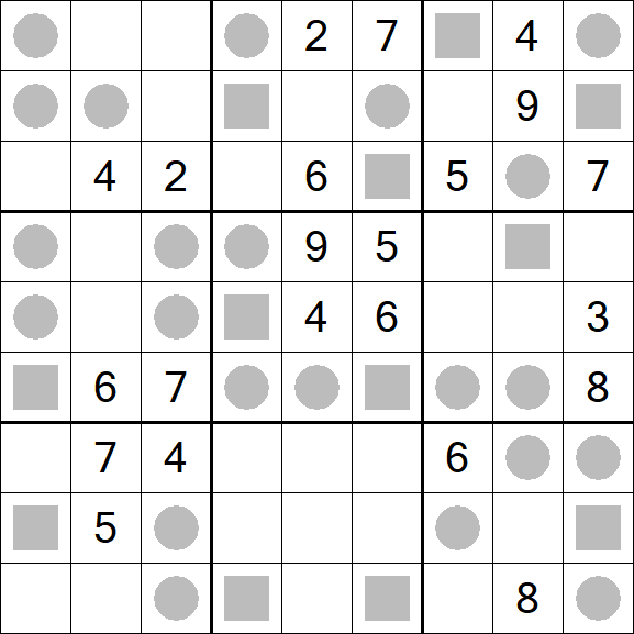Even-Odd Sudoku - Difficile