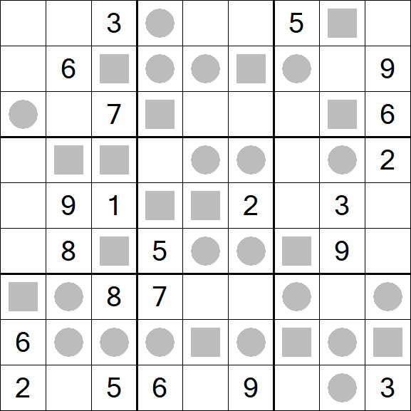 Even-Odd Sudoku - Difficile