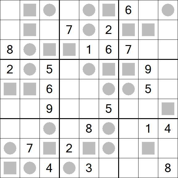Even-Odd Sudoku - Difficile
