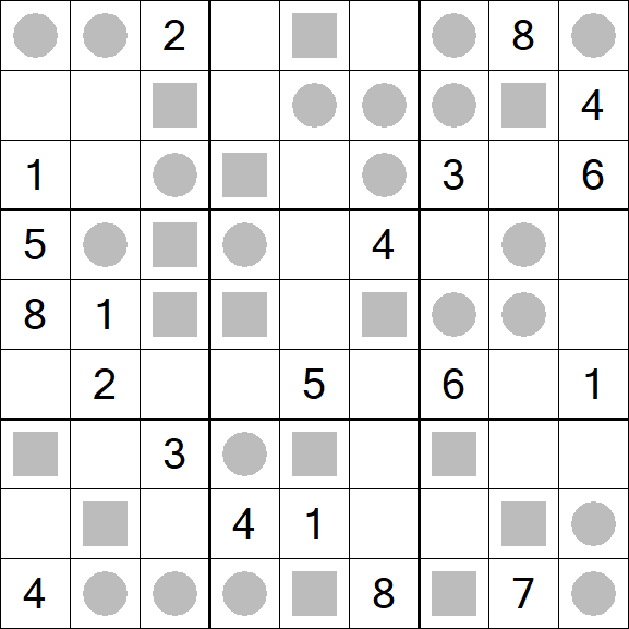 Even-Odd Sudoku - Difficile
