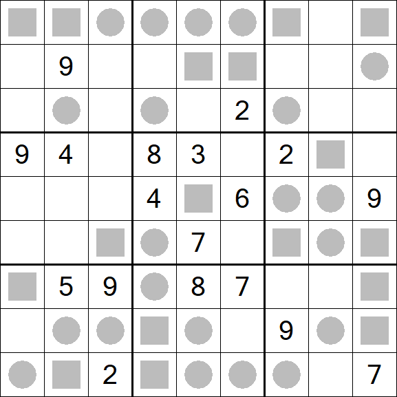 Even-Odd Sudoku - Hard