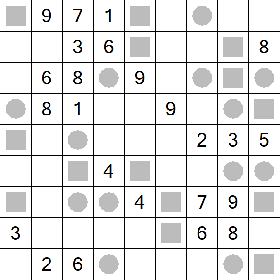 Even-Odd Sudoku - Difícil