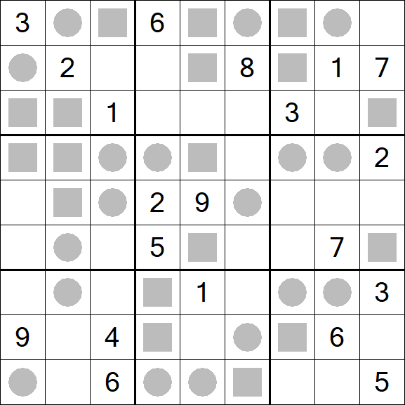 Even-Odd Sudoku - Difícil