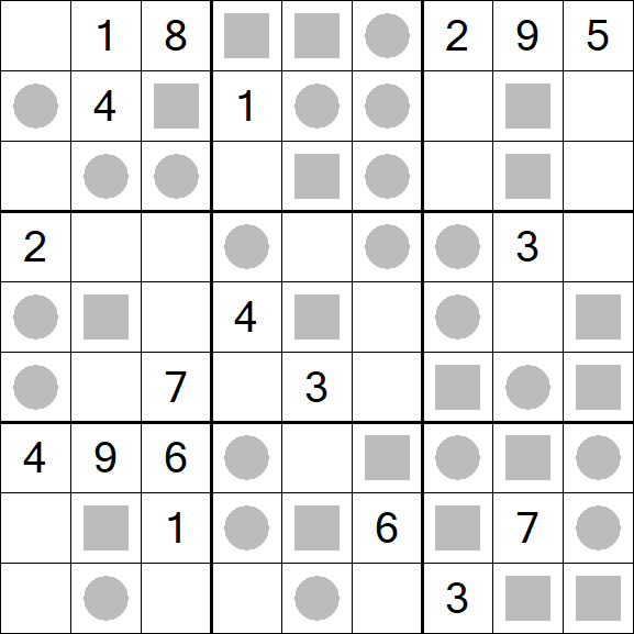 Even-Odd Sudoku - Difícil