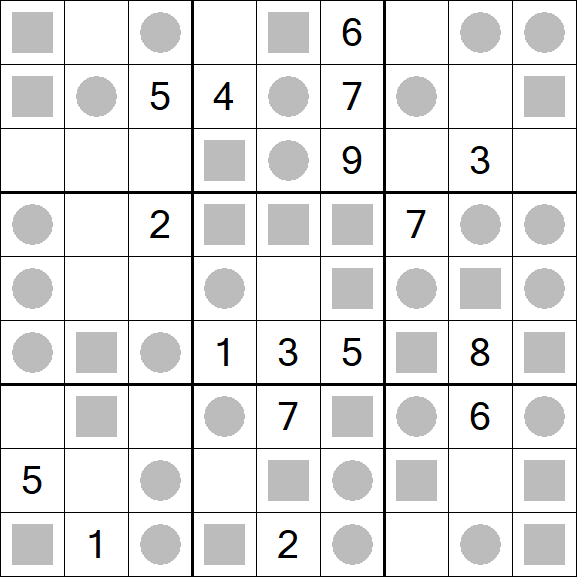 Even-Odd Sudoku - Difícil