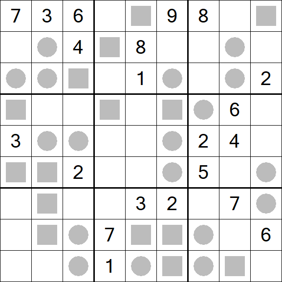 Even-Odd Sudoku - Schwierig