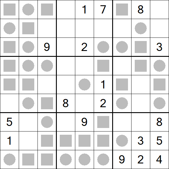 Even-Odd Sudoku - Difícil