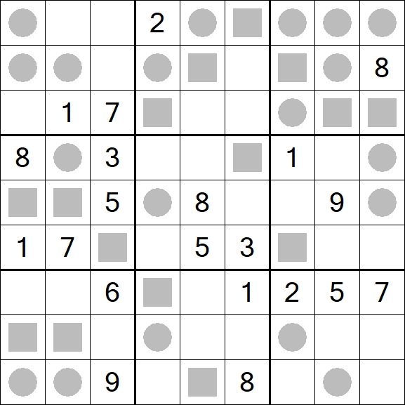 Even-Odd Sudoku - Difícil