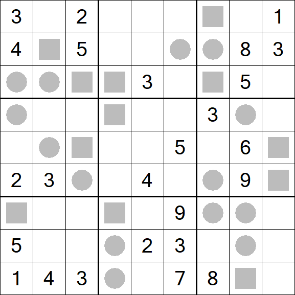 Even-Odd Sudoku - Difícil