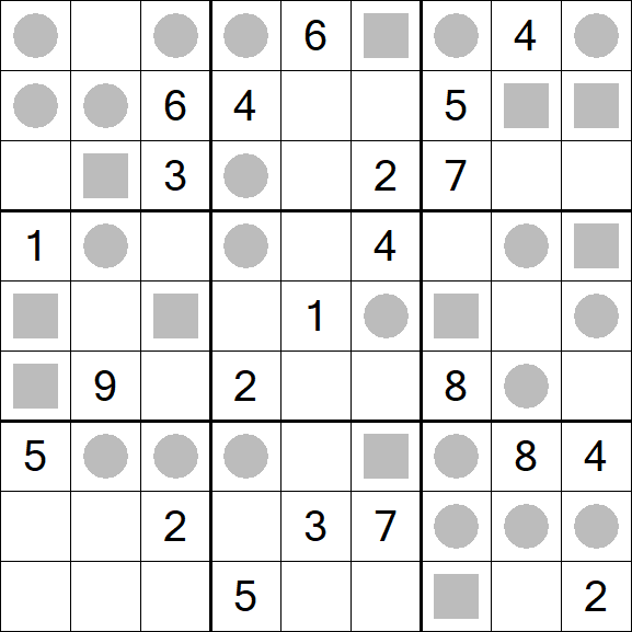 Even-Odd Sudoku - Difícil
