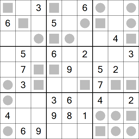 Even-Odd Sudoku - Difícil