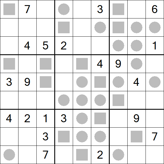 Even-Odd Sudoku - Difficile