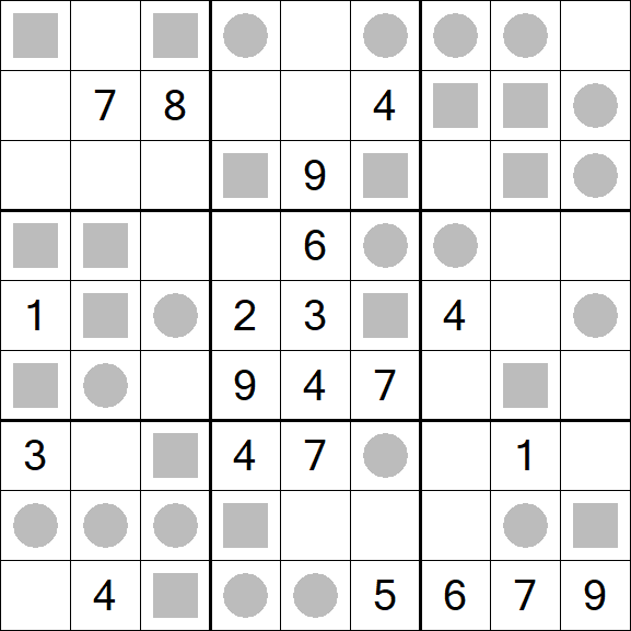 Even-Odd Sudoku - Difficile