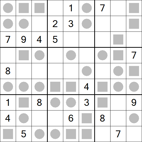 Even-Odd Sudoku - Difficile