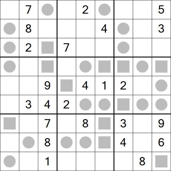 Even-Odd Sudoku - Difficile