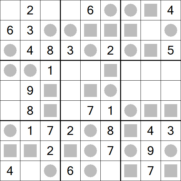 Even-Odd Sudoku - Medio