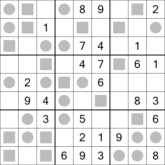 Even-Odd Sudoku - Medium