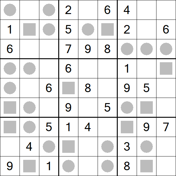 Even-Odd Sudoku - Medium
