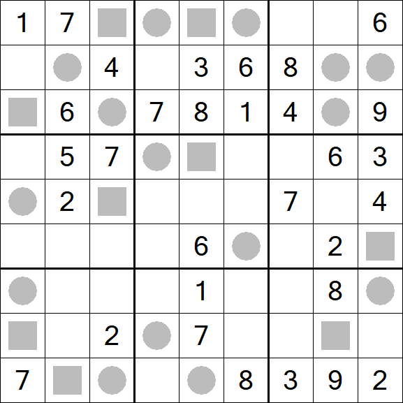 Even-Odd Sudoku - Medium