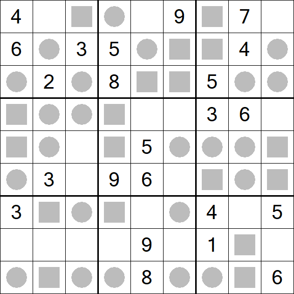 Even-Odd Sudoku - Médio