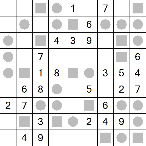 Even-Odd Sudoku - Medio
