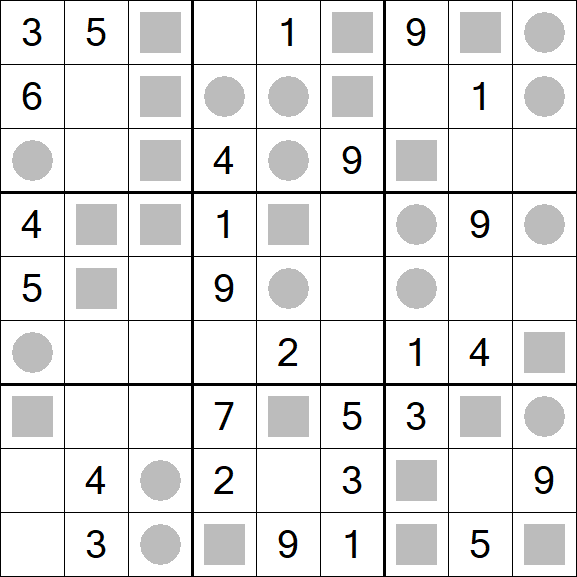 Even-Odd Sudoku - Medio