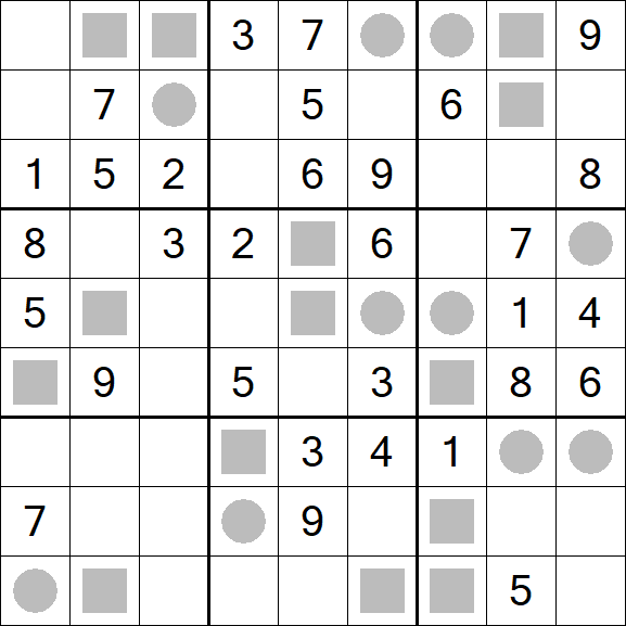 Even-Odd Sudoku - Medio