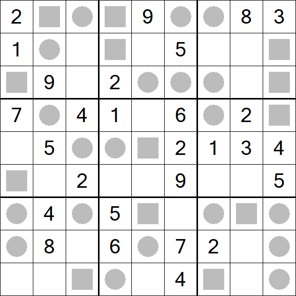 Even-Odd Sudoku - Medio