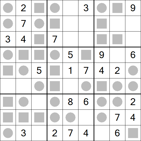 Even-Odd Sudoku - Medium