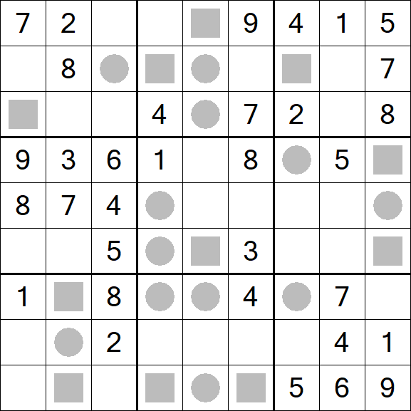 Even-Odd Sudoku - Moyen