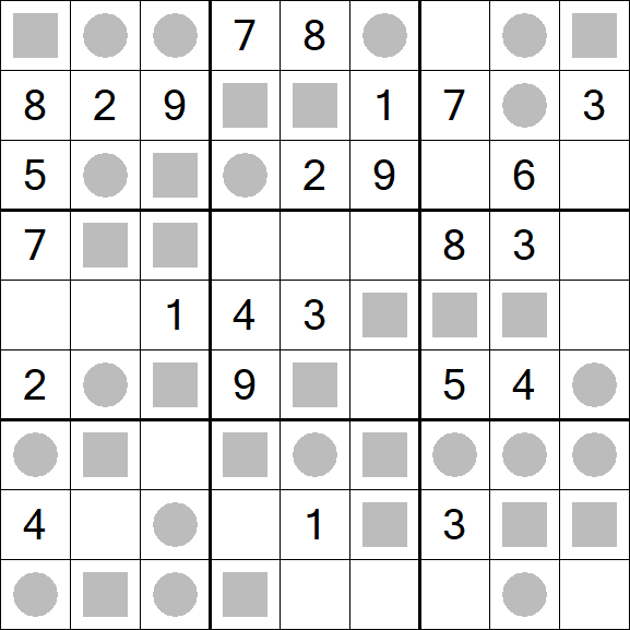 Even-Odd Sudoku - Moyen