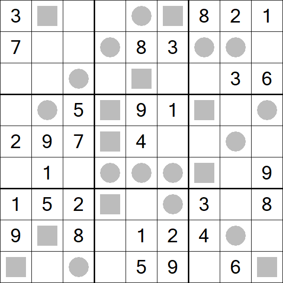 Even-Odd Sudoku - Moyen