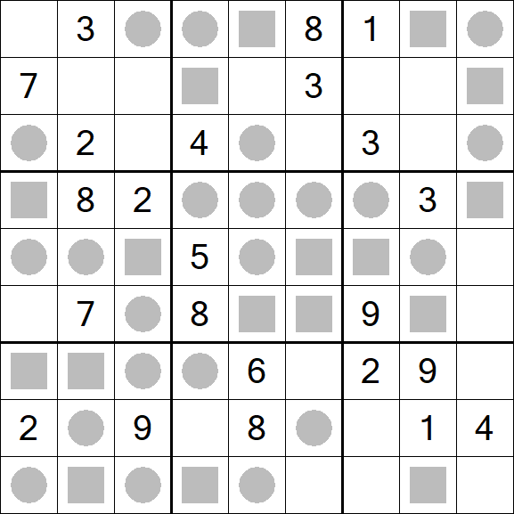Even-Odd Sudoku - Moyen