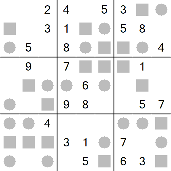 Even-Odd Sudoku - Moyen