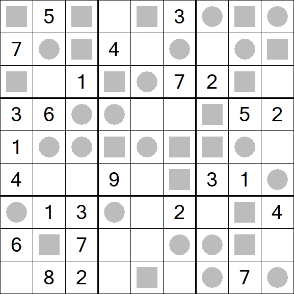 Even-Odd Sudoku - Médio