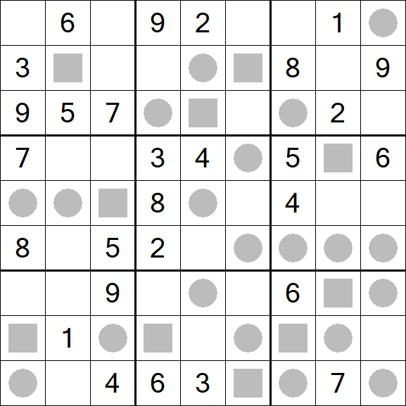 Even-Odd Sudoku - Medio