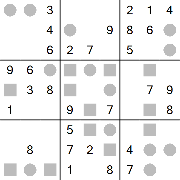 Even-Odd Sudoku - Médio