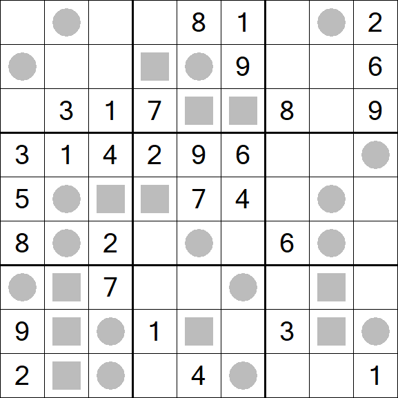 Even-Odd Sudoku - Medio