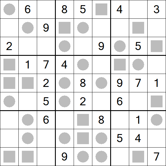Even-Odd Sudoku - Medio