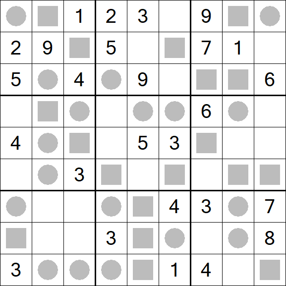 Even-Odd Sudoku - Médio