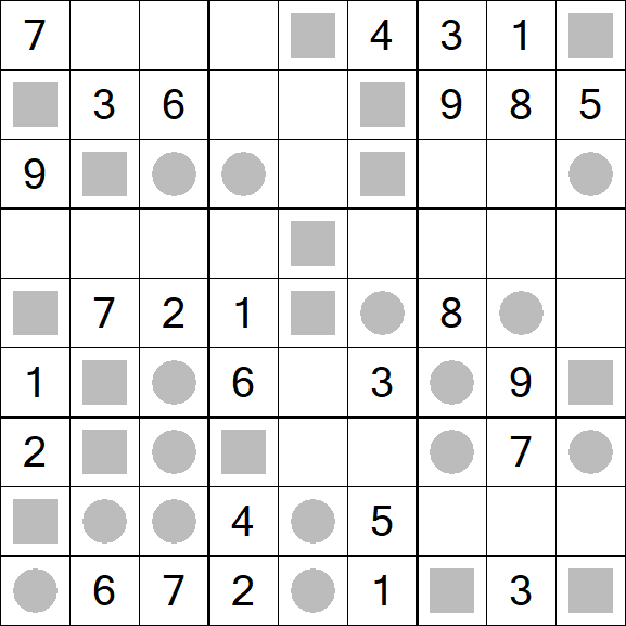 Even-Odd Sudoku - Medio