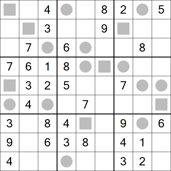 Even-Odd Sudoku - Medio