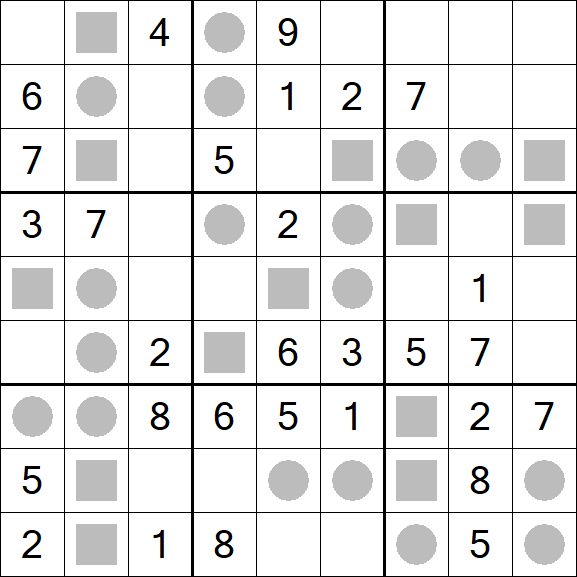 Even-Odd Sudoku - Medio