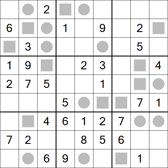 Even-Odd Sudoku - Médio