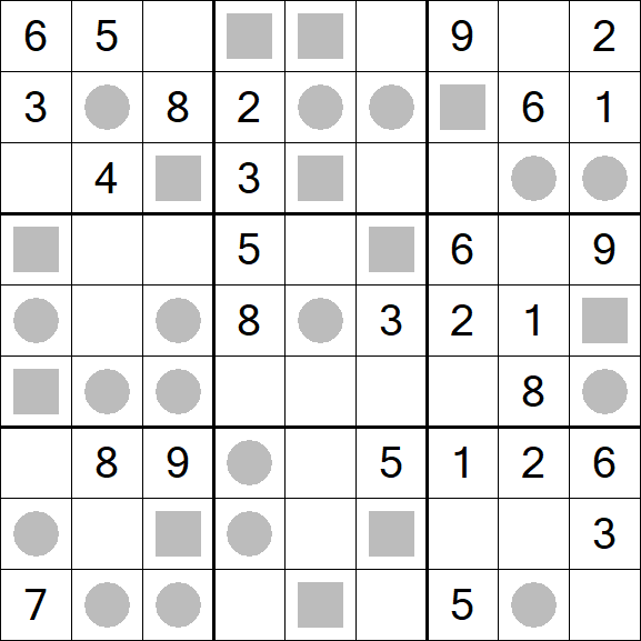 Even-Odd Sudoku - Médio