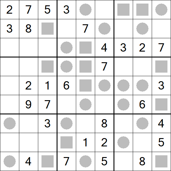 Even-Odd Sudoku - Medium