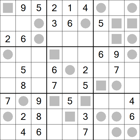 Even-Odd Sudoku - Medium